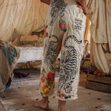 Burch Floral Love Overalls | Moonlight