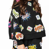 Black Mahjong Icon Short | Queen Of Sparkles