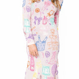 Light Pink Birthday Icon Knit Dress | Queen Of Sparkles