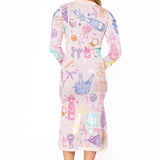 Light Pink Birthday Icon Knit Dress | Queen Of Sparkles