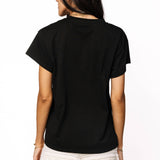 Licensed Black Texas Basketball Court Tee | Queen Of Sparkles