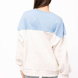 Blue & White 'Ski Ya Later' Sweatshirt | Queen Of Sparkles