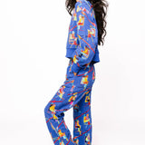 Royal Blue Ski Lift Sweatpant | Queen Of Sparkles