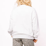 Grey & Pink Fair Skin Basketball Queen Card Sweatshirt | Queen Of Sparkles