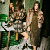 Sequin Butterfly Cotton Button Up Dress | Queen Of Sparkles