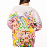 Multi Christmas Candyland Knit Dress | Queen Of Sparkles