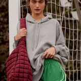 Quilted Carryall | Sour Cherry