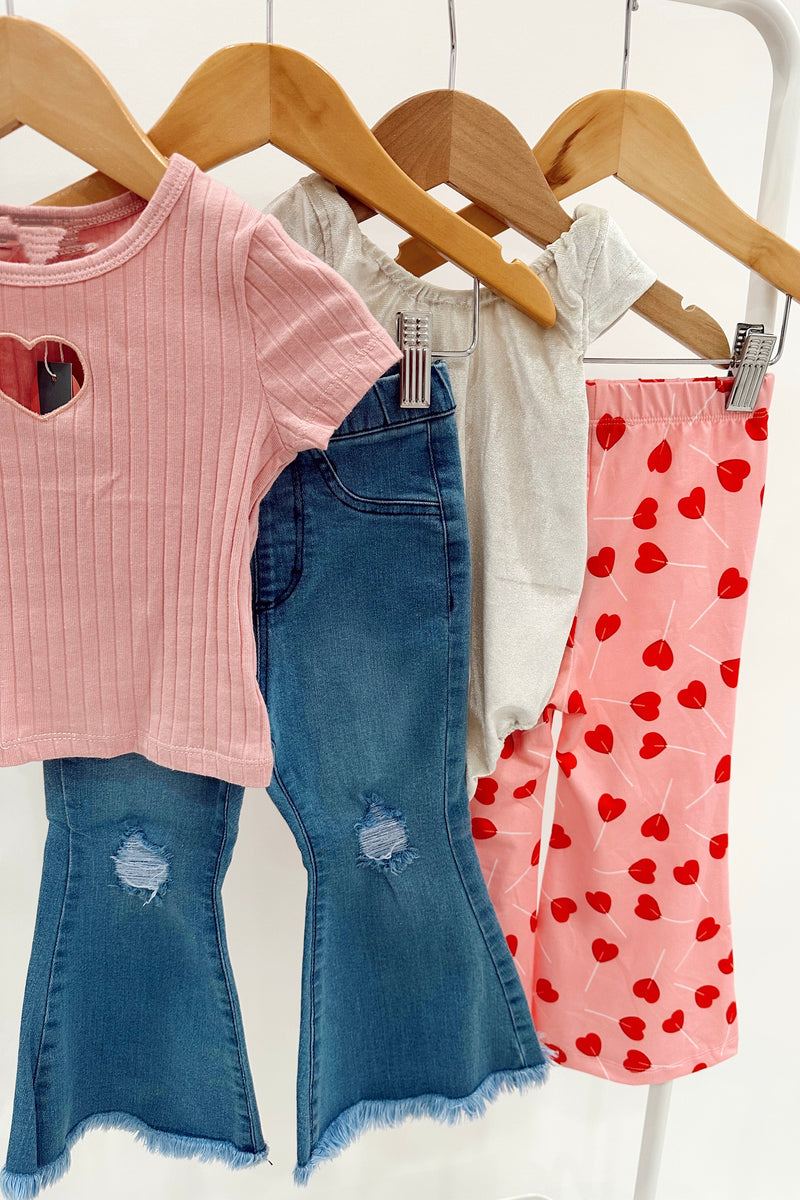 TEDDI FLARES | HEART LOLLIES