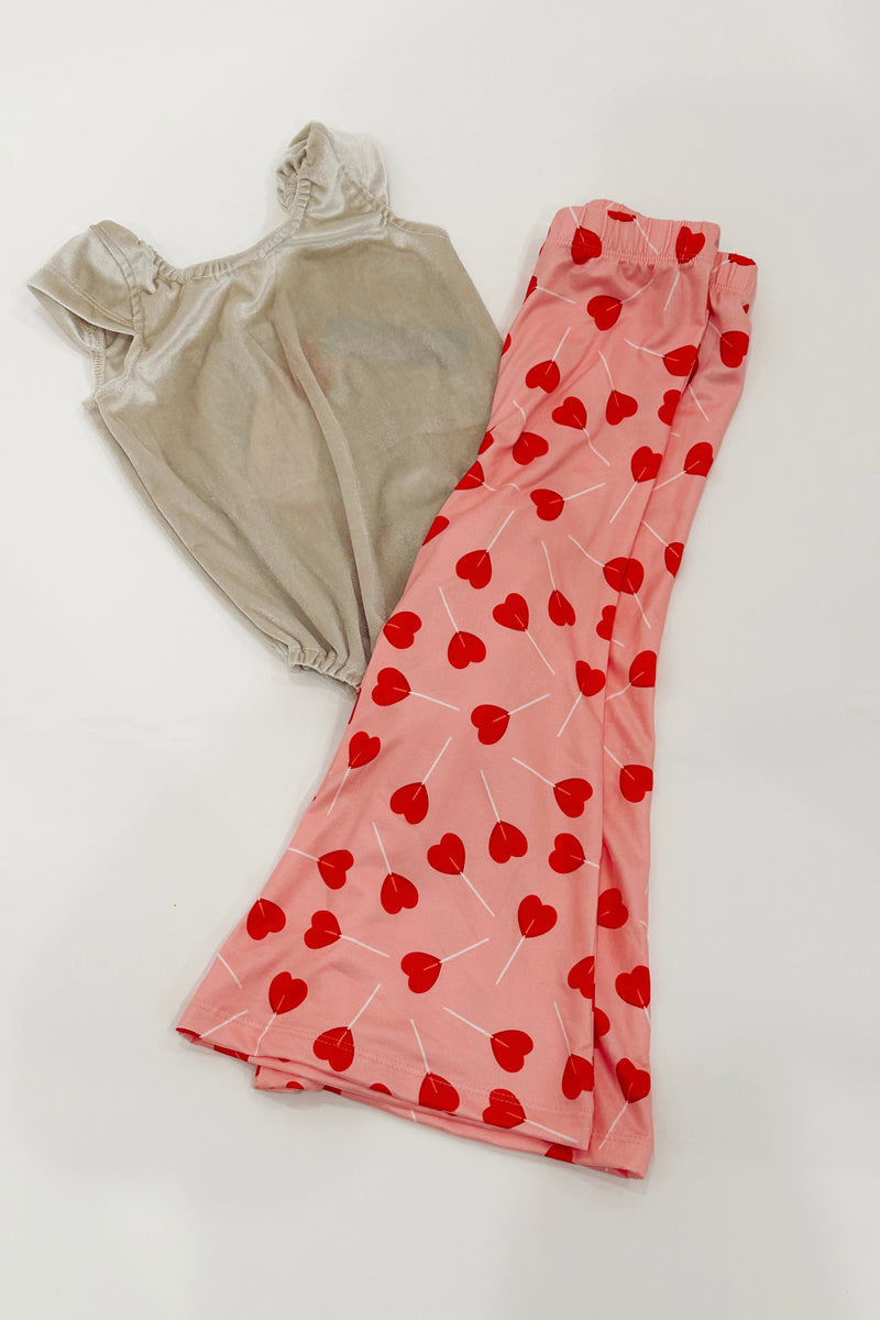 TEDDI FLARES | HEART LOLLIES
