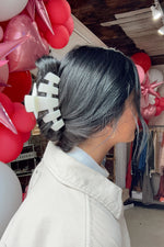 TELETIES HAIR CLIP - LARGE | PEPPERMINT