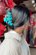 TELETIES HAIR CLIP - LARGE | BABY BLUE